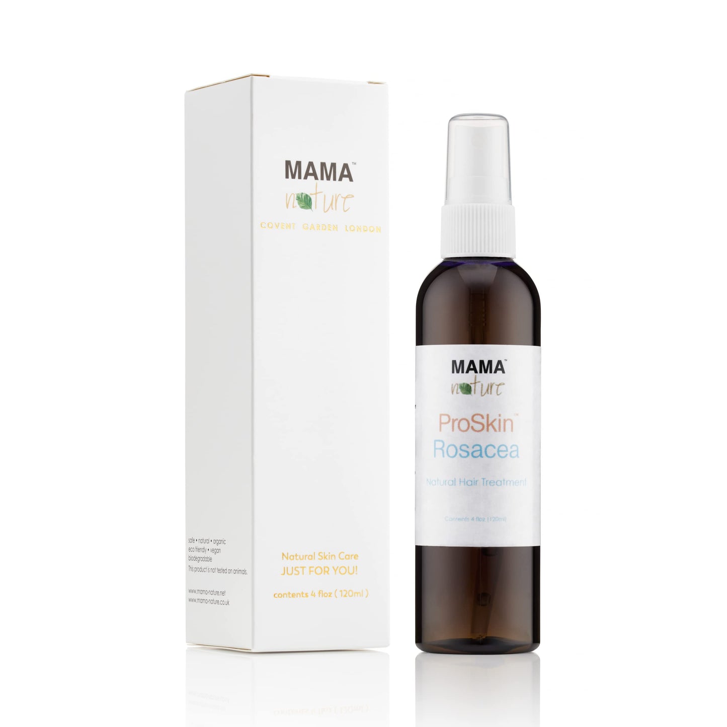 Rosacea Relief Natural Hair Treatment - Mama Nature ProSkin Hair Scalp Healing. Soothing and Moisturising. Dermatologist Recommended. 120 ml