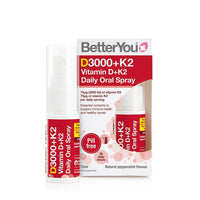 BetterYou DLux+ Vitamin D+K2 - 12ml (Pack of 2)