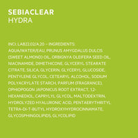 SVR SEBIACLEAR HYDRA - Face Moisturiser for Oily & Acne-Prone Skin – Non-Comedogenic Cream with Niacinamide & Omega Ceramides – Soothing 48hr Hydration – Acne Treatment Skincare, 40ml