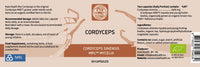 KALA HEALTH Kala Health - Pure Cordyceps Sinensis 740mg Vegetarian Capsules - The Natural Mushroom for Increased Vitality, Endurance and Stamina
