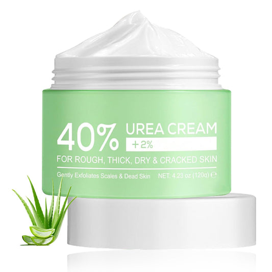 Generic 40% Urea Cream,Cracked Heel Repair Cream For Feet and Hand,Foot Cream for Cracked Heels and For Dry And Hard Skin Dry Skin,Urea Cream 40 Percent for Feet,Maximum Strength for Hand, Foot and Body Care