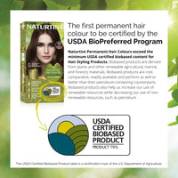 NATURTINT Naturtint Permanent Hair Colour, 4NC Deep Cappuccino Brown, Plant Enriched, Ammonia Free, Long Lasting Grey Coverage and Radiant Colour, Nourishment and Protection