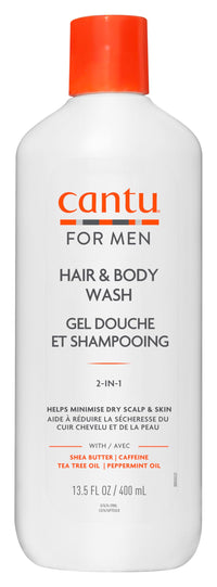 CANTU Cantu Mens 2 in 1 Hair & Body Wash 400ml