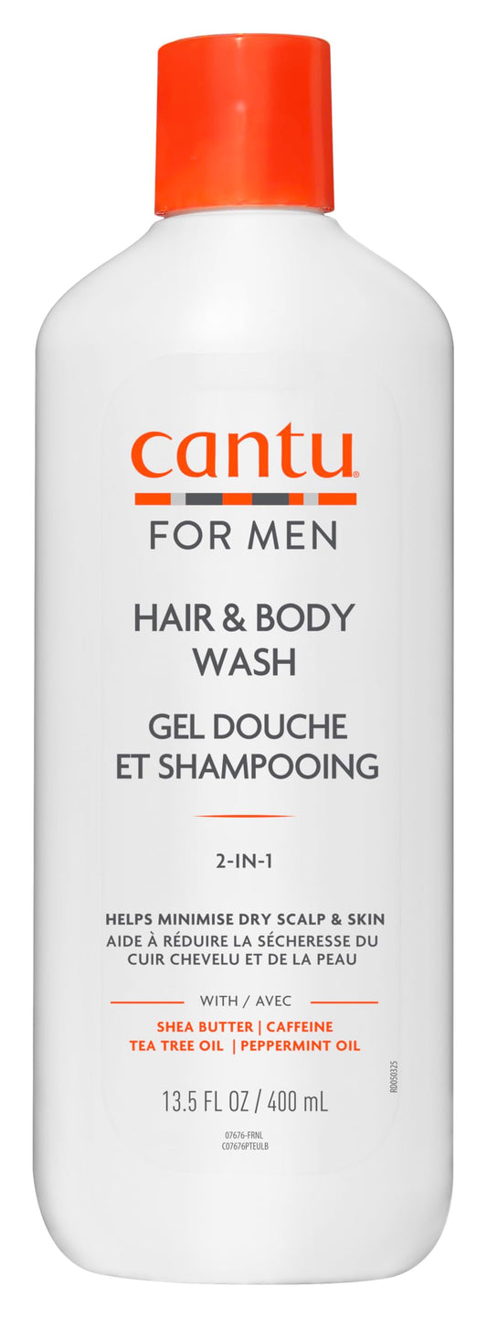 CANTU Cantu Mens 2 in 1 Hair & Body Wash 400ml