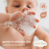 Nala's Baby Original Body Wash & Shampoo | Award-winning | 99% Natural | Dermatologically-tested and Paediatrician-approved | Tear-Free | Nourishing Oat and Shea Butter | Vegan | 200ml | Nalas Baby
