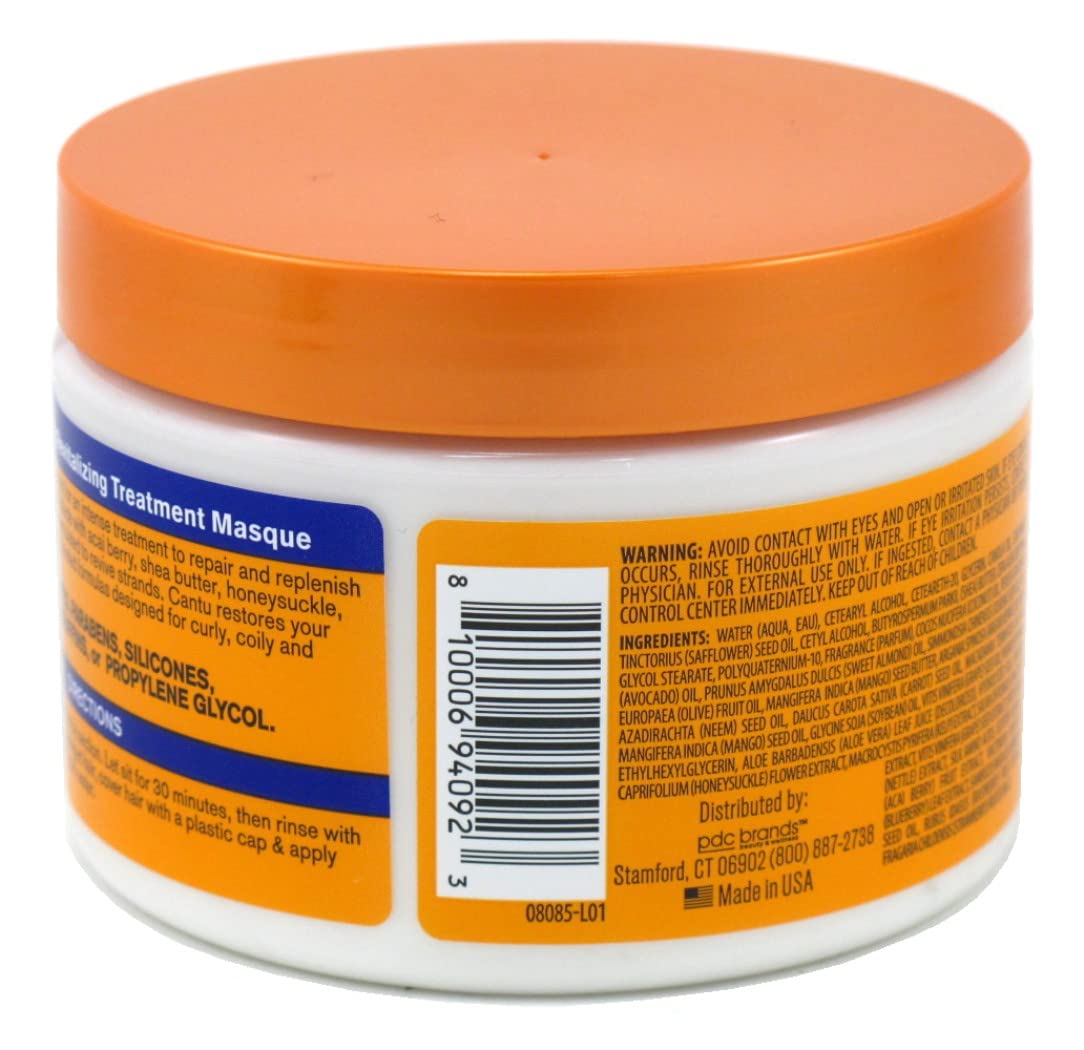 CANTU Cantu Acai Berry Treatment Masque Revitalizing 12 Ounce