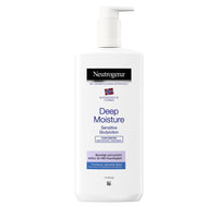 Neutrogena Norwegische Formel Bodylotion, Deep Moisture Sensitive, parfümfrei, für sensible trockene Haut, 400ml