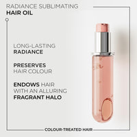 Kérastase Chroma Absolu, High Shine Hair Oil for Damaged Colour-Treated Hair, Lightweight Formula with Lactic Acid, Huile Chroma Éclat, Refill Capsule 75ml