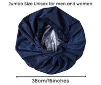 TTAT Try This an That TTAT Shower Cap Jumbo Size for Men & Women With Afro, Long Dreadlocks, Locs, Box Braids, Voluminous & Long Hair, Waterproof, Washable, Reusable & Adjustable