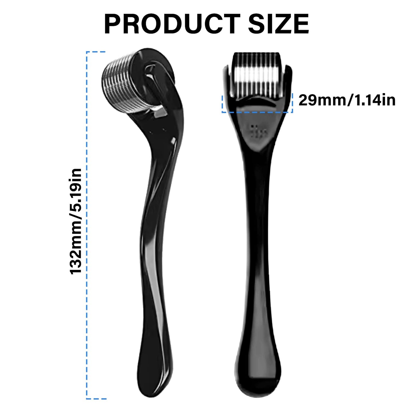 Ninnyi Beard Grooming Care Kit for Men, Beard Oil Roller for Growth