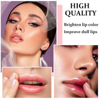 Mornery Lip Oil Set - Roll-On Lip Gloss Set/Fruity Flavors Lip Balm Liquid Lipstick/Moisturizing Lip Glow Oil Lip Care For Girls Women