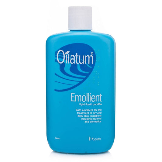 Oilatum Emollient for Eczema and Dry Skin Conditions (Light Liquid Paraffin), Read the Label, 250 ml