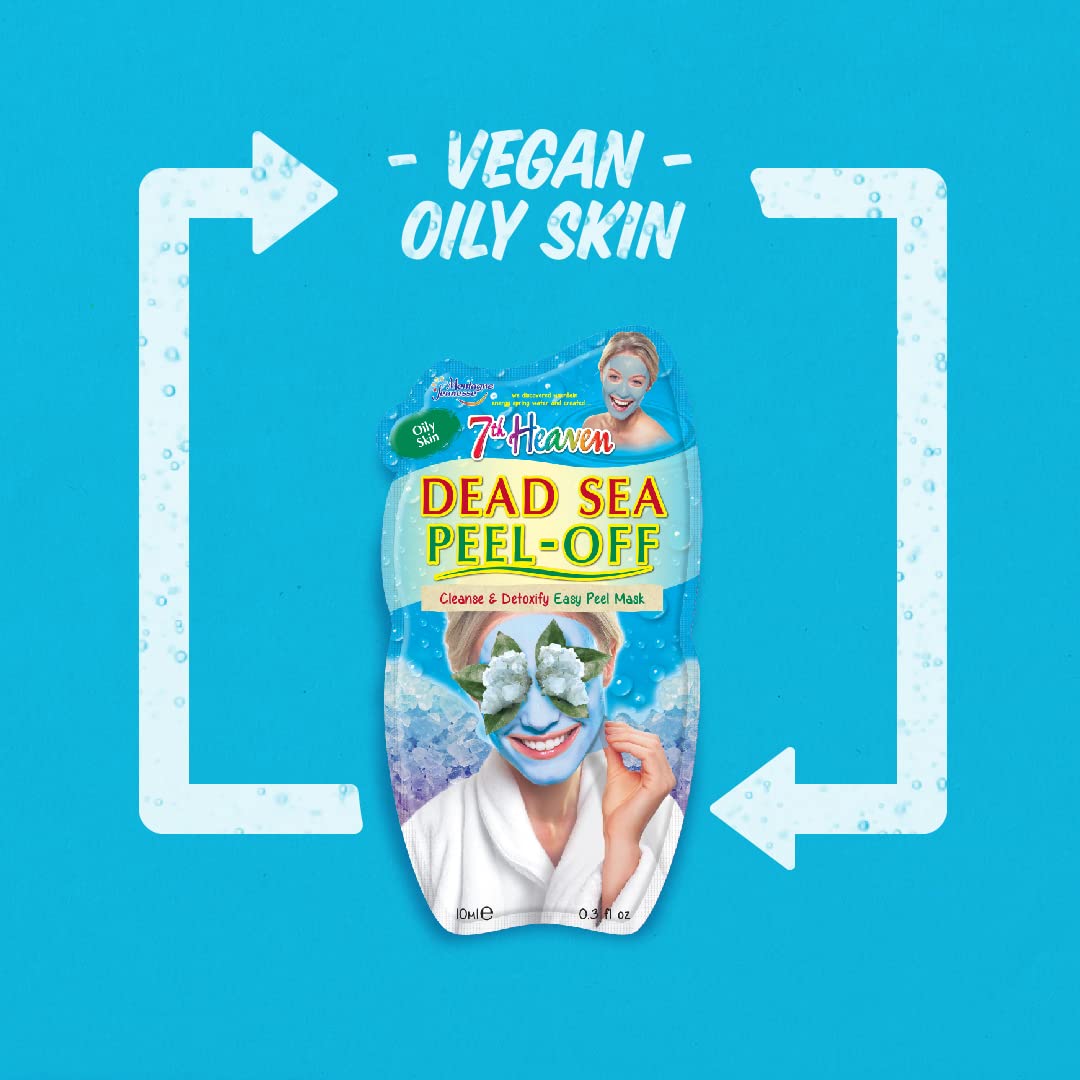 7th Heaven Dead Sea Peel-Off Face Mask, 10 ml