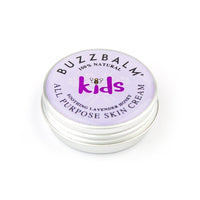BUZZBALM Kids Moisturiser Dry Skin Cream - 100% Natural For Kids with Sensitive Very Dry Problem Prone Skin with Lavender Honey Natures Gift For Mum and Dad (8.5g)