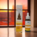 ark future Cien Vitamin C Glow Serum - 98.8% Natural Ingredients, Hydrating with Hyaluronic Acid, Orange & Acerola Extract for Radiant Complexion