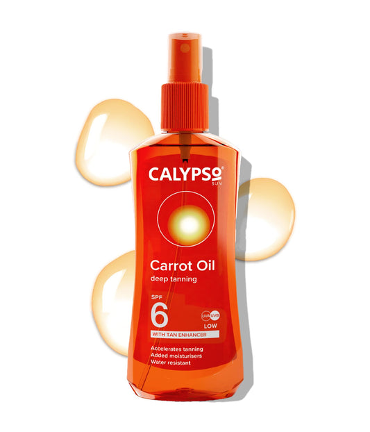 Calypso Carrot Oil With Tan Extender SPF6 (2)