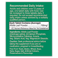 HealthAid Alfalfa 700mg - 120 Tablets