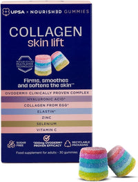 UPSA x Nourished 7-in-1 Skin Lift Collagen Gummies 30 Vegetarian Gummies