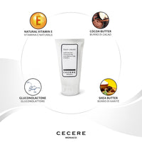Cecere Laboratories-(75ml/2.5oz) Foot Cream for Cracked Heels and Dry Skin, Shea Butter Foot Cream for Very Dry Feet,Cracked Heel Repair Cream