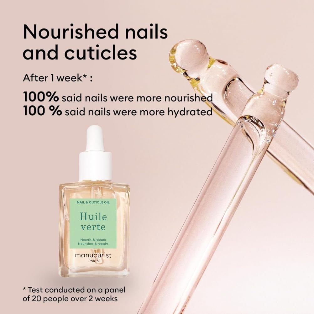 Manucurist Rescue Kit - Nail Care Kit - Nail Repair for Damaged Nails : 1 Strengthening Base Coat, 1 Night Mask for Nails, 1 Nail Cuticle Oil - Nail Strengthener For Damaged Nails - Nail Growth