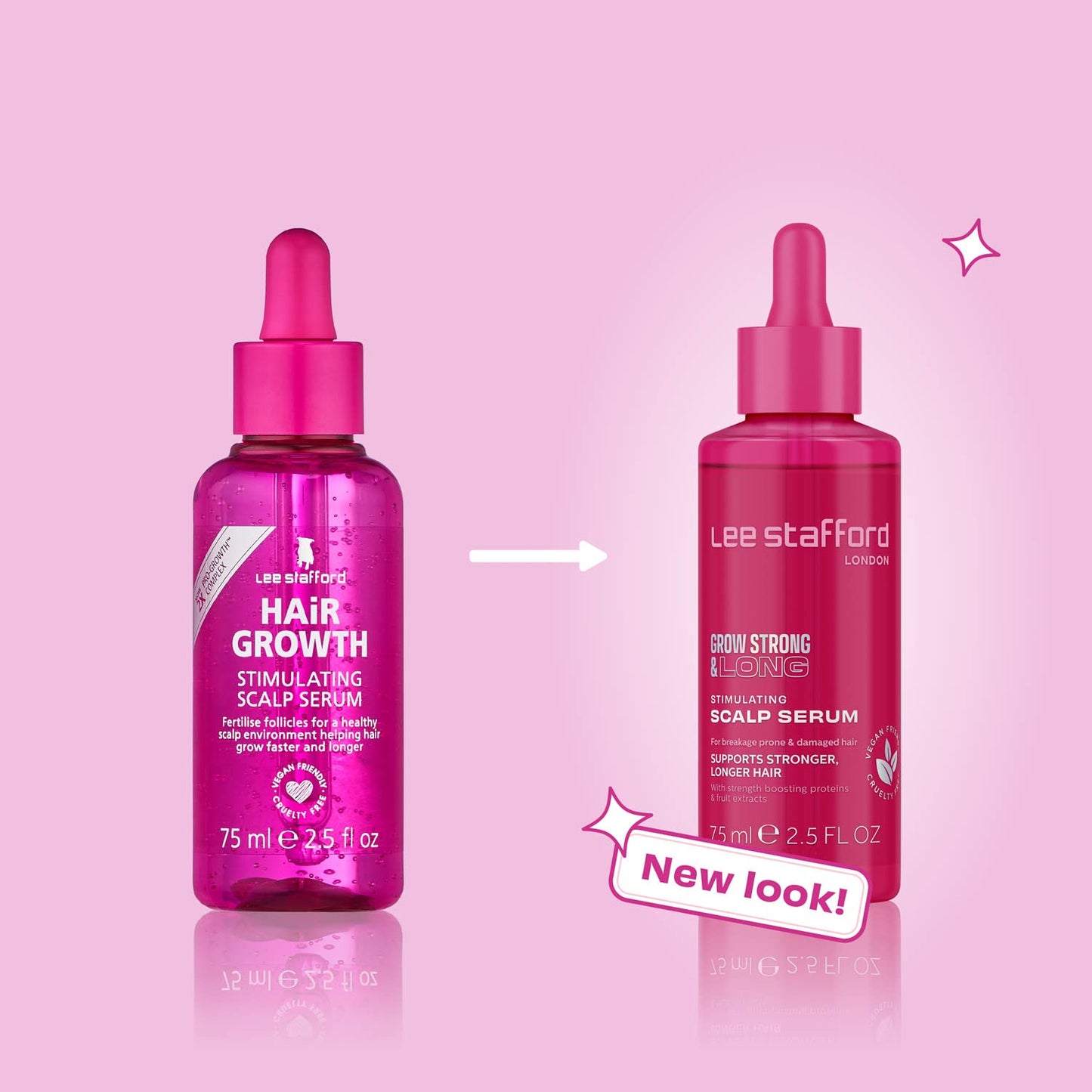 Lee Stafford Grow Strong & Long Stimulating Hair Growth Scalp Serum | 75 ML