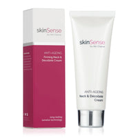 skinSense by Abi Cleeve SkinSense Anti-Ageing Firming Neck and Décolleté Cream, Anti Wrinkle Cream for Neck, Firming Neck Lotion for Mature Skin, Skin Firming Moisturiser