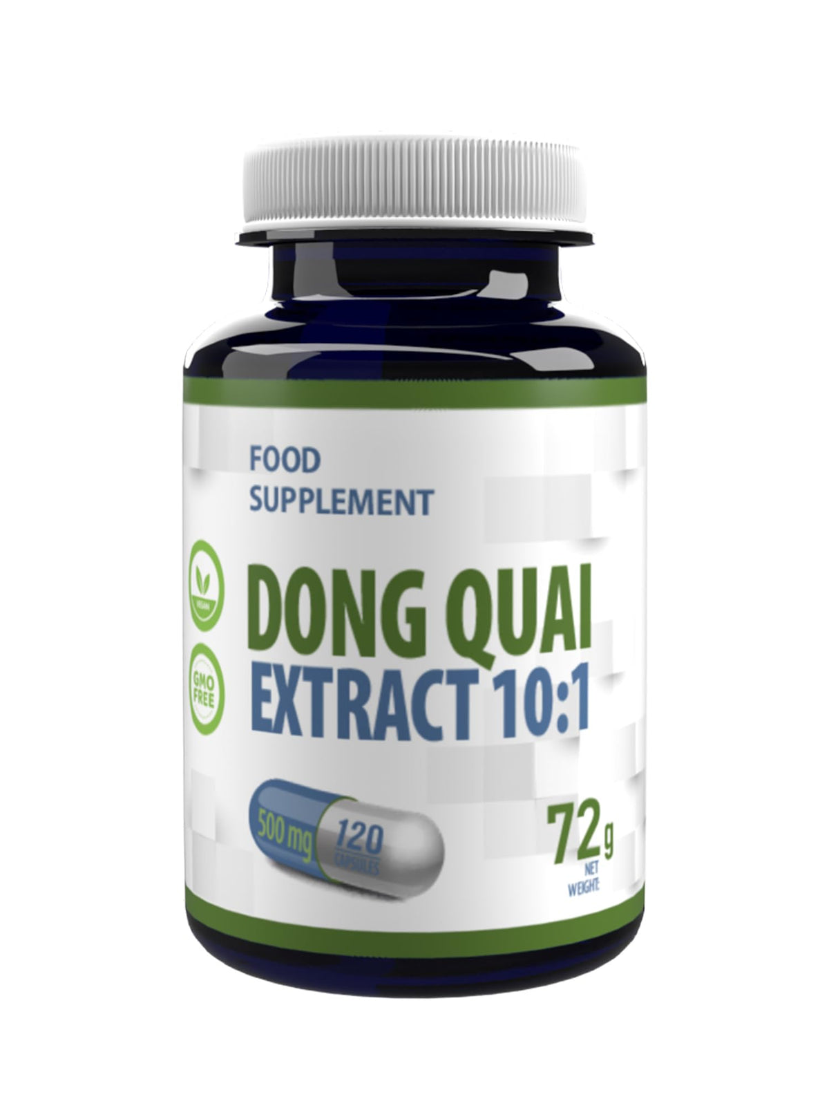 Hepatica Dong Quai 5,000mg | 10:1 Extract (500mg) | 120 Vegan Capsules | High Strength Hormonal & Menstrual Support | 3rd Party Lab Tested
