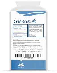 Celadrin® Capsules 500mg | Potent Joint Care Supplement | Branded Ingredient | Clinically researched for Improved Joint Function & Mobility | 90 Capsules - Vegan Friendly | Made in The UK by Hellenia