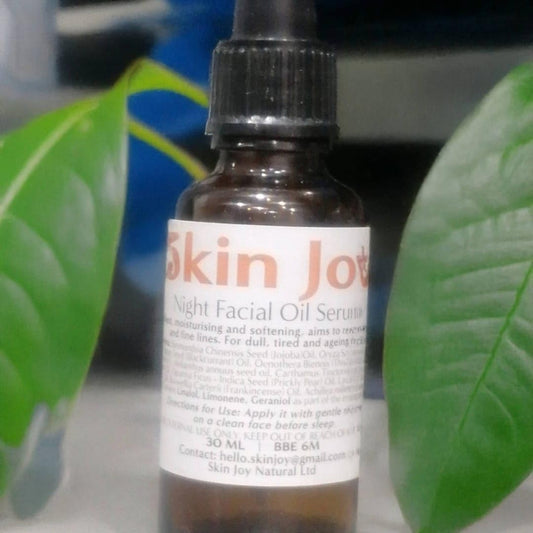 Generic Night Facial Oil Serum for Dull and Tired Skin, 30 ml