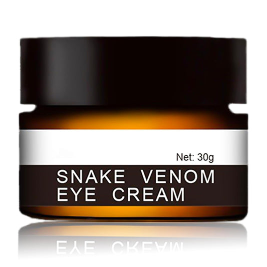 Snake Venom Eye Cream - Anti Wrinkle Eye Cream For Puffiness + Wrinkles, Brightening Under Eye Cream, Diminishing Deep Wrinkles Dark Circle Eye Cream, Eye Bag Treatment For Men And Women, 30g