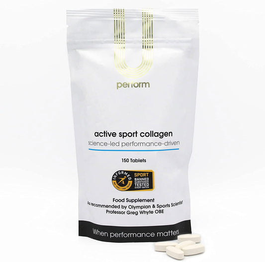 U Perform - Informed Sports Collagen for Fast Muscle Recovery, Hydrolysed Collagen Peptides from Grass Fed Bovine, 5000mg (150 Tablets)