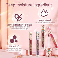 CATKIN Liquid Lipstick Lip Gloss Lightness Pretty Semimatte Waterproof Long Lasting Satin Nourish Moisturizing Smooth Soft (3PCS（C02+C11+C00）)