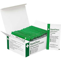 Safety First Aid Group HypaClean Absorbent Powder 10g, Pack of 25