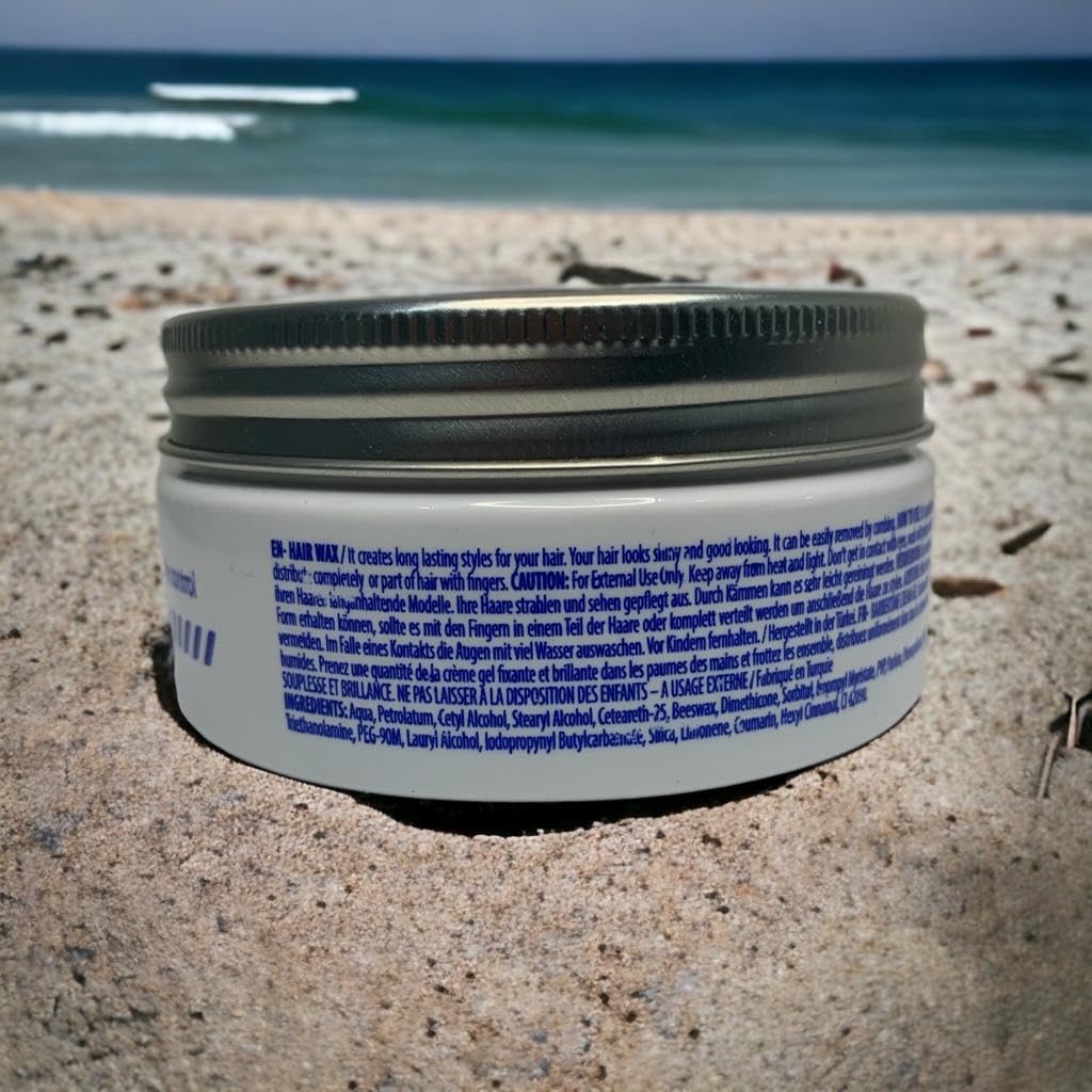 BARBERTIME Hair Cream Gel | Natural Look Long Lasting Hold | Without Hair Becoming Stiff | Flexible Control 150 ml