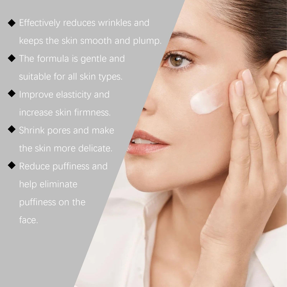 Xinyig 70ml Instant Firmx Temporary Tightener,Firming Cre/am for Loose S/kin,Instant Fa/ce Tightening Cr/eam,Sk/in Tightening Crea/m for F/ace,Anti Wrinkle Fac/e Cream for Mature Ski/n,Day and Night Cream