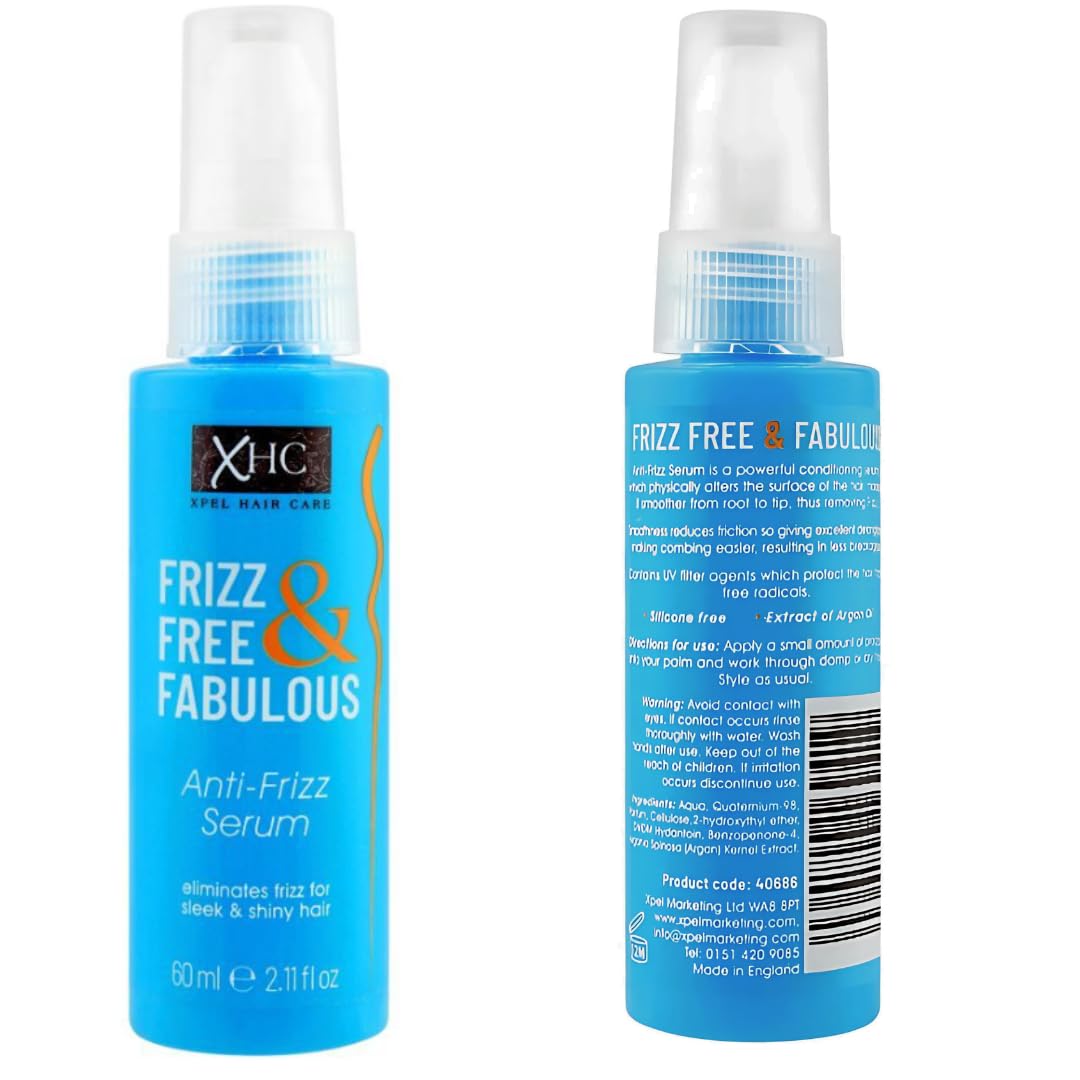 XHC Xpel Frizz Free & Fabulous Anti-Frizz Serum 60ml
