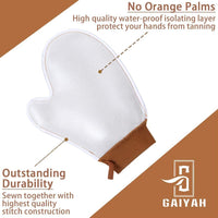 G GAIYAH GAIYAH Self Tanning Mitt Applicator - Fake Tan Mitt With Anti-slip Elastic Wrist And Thumb, Streakless Self Tan Mitt
