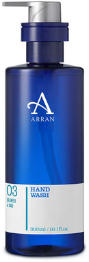 Arran Sense of Scotland Apothecary Seaweed & Sage Hand Wash (300ml) Invigorating Liquid Soap with Essential Oils