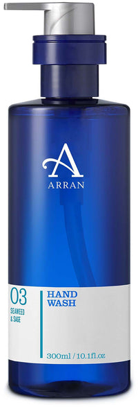 Arran Sense of Scotland Apothecary Seaweed & Sage Hand Wash (300ml) Invigorating Liquid Soap with Essential Oils