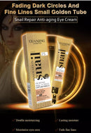 Snail Eye Cream Snail Wrinkle Remover Anti Puffiness Moisturizing Snail Intense Repairing Eye Cream