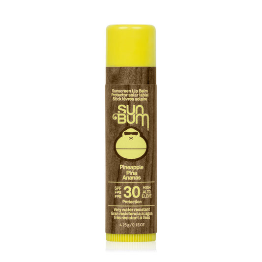 SUN BUM Sun Bum SPF 30 Pineapple Sunscreen Lip Balm, Vegan and Cruelty Free Broad Spectrum UVA/UVB Lip Care, Made with Aloe and Vitamin E for Moisturised Lips, 4.25g