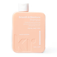 Keratin Revolution Smooth & Moisture Shampoo 300ml - Hydrating Hair Cleanser with Keratin for Gentle Frizz Control - Softness, Shine & Strength - Ideal for Dry, Damaged, Treated Hair