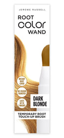 Jerome Russell Root Color Wand in Dark Blonde | Instant Up To 100% Grey Coverage | Non-Sticky Formula | Long-Lasting Results