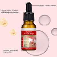 Ingrown Toenail Treatment Drop,Nail Growth Ingrowing Toenail Treatment,Cuticle Care Oils for Ingrown Toenails,Nail Growth Treatment,Ingrowing Toe Nail Treatment,Toe Nail Fungus Treatment Cuticle Oil