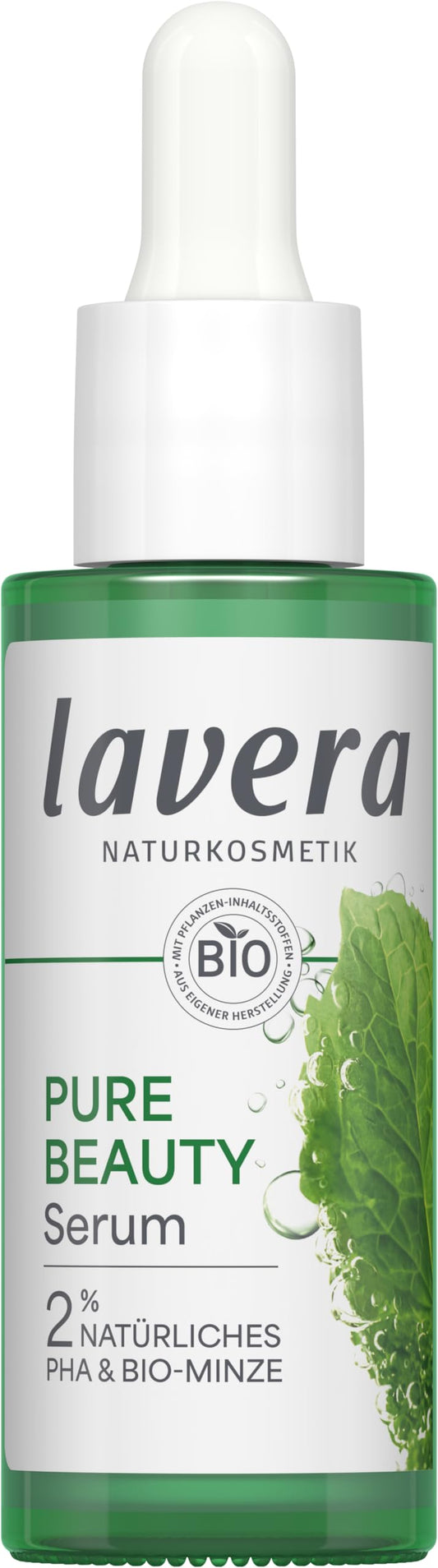 lavera Pure Beauty Serum - natural regeneration of skin cells - nutrient-rich skin care - moisturising - vegan - natural cosmetics