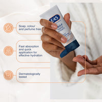 E45 Daily Hand Cream 50 ml – Hand Cream for Very Dry Hands - Moisturiser for Dry Skin and Sensitive Skin - Non-Greasy Hand Repair Cream for Soft and Supple Hands - Fast Absorption Formula (Pack Of 6)