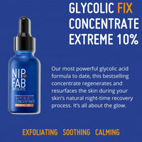 Nip+Fab Gift Set, Super Skin Booster Set, 5 Skin-Boosting Concentrates: Retinol, Hyaluronic, Ceramide, Glycolic and Vitamin C, Complex Skin Care