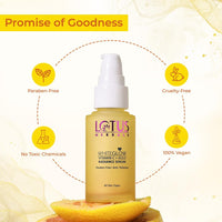 Lotus Herbals Whiteglow Vitamin C And Gold Radiance Face Serum | For Dull & Dry Skin | Brightening & Hydrating | 30ml