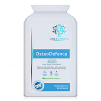swiss bioenergetics OsteoDefence 90 Capsules - Contains Calcium, Magnesium, Vitamins D3 & K2 Plus a Host of Other Essential Vitamins and Minerals – Ultimate All-in-One Bone Health Formula - Made in The UK