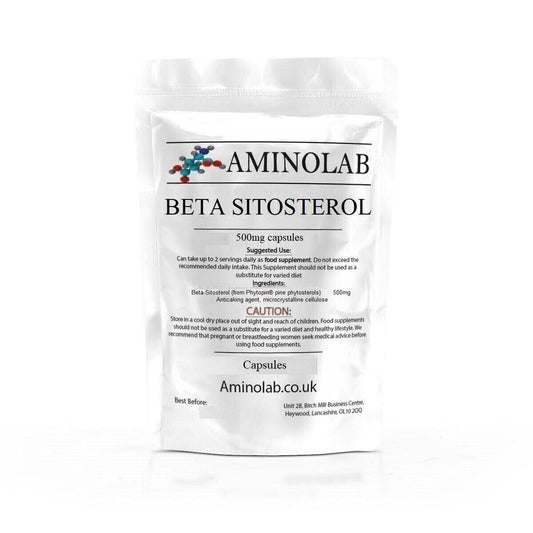Aminolab - Beta Sitosterol 500mg 240 Capsules